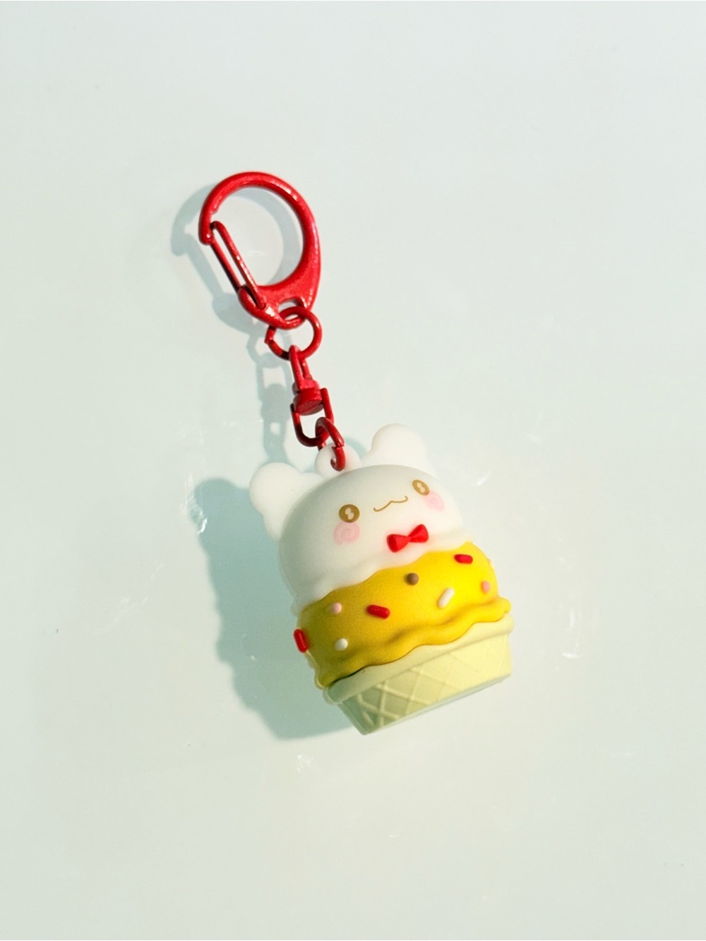 Sanrio Hanamaru Obake Marumaru I Love Sweets Ice Cream Keychain Japan Kawaii - Picture 2 of 8